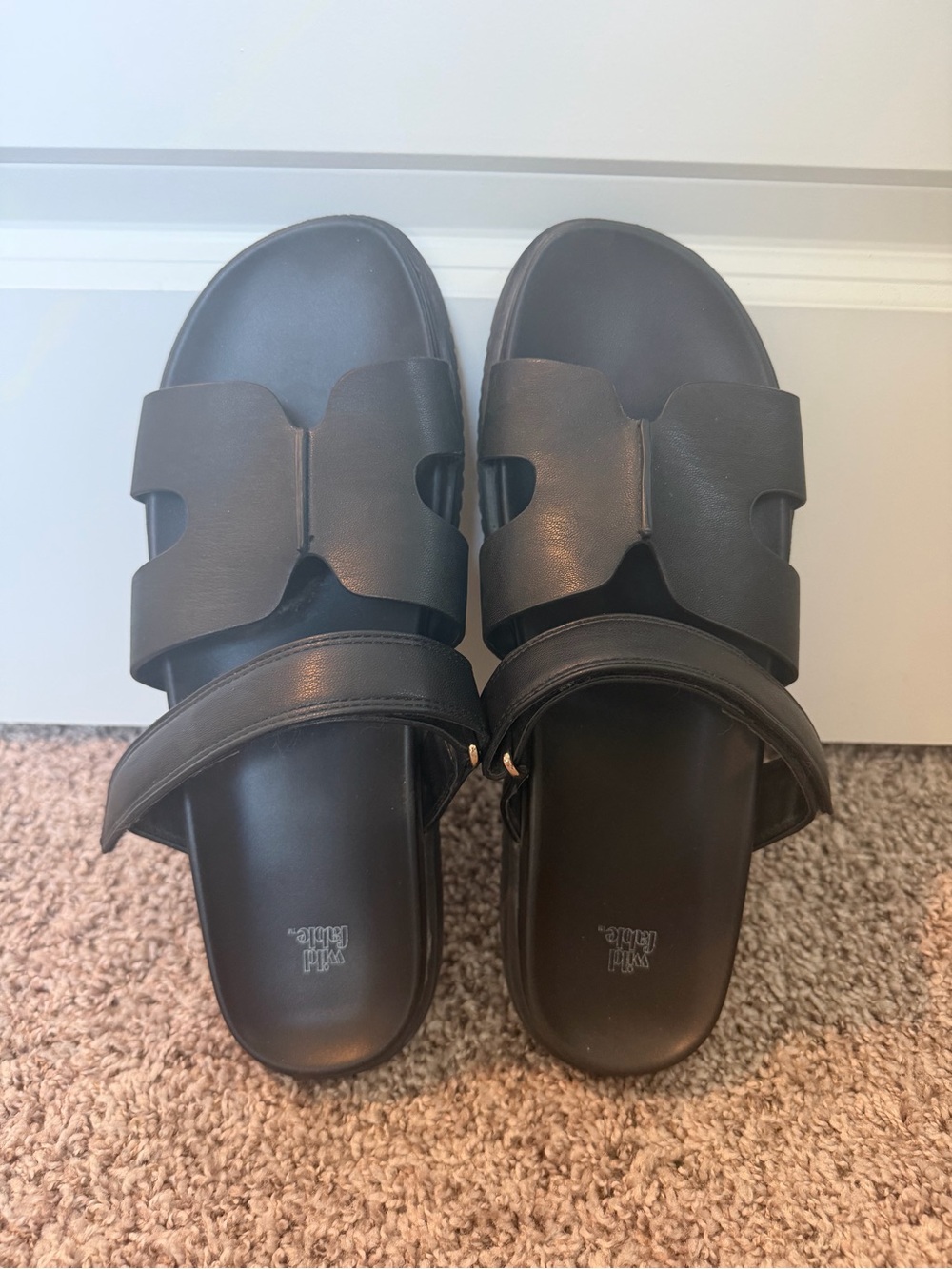 Wild Fable Black Women's Slide Sandals